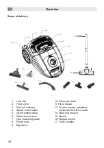 Предварительный просмотр 34 страницы Fakir Artemis Cat & Dog TS 250 User Manual