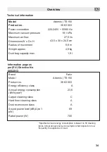 Preview for 35 page of Fakir Artemis TS 150 User Manual