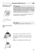 Preview for 41 page of Fakir Artemis TS 150 User Manual