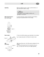 Preview for 23 page of Fakir AS 1072 NT CARBON Instruction Manual