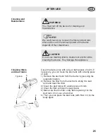 Preview for 25 page of Fakir AS 1072 NT CARBON Instruction Manual