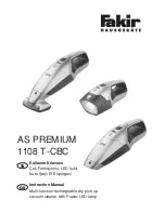 Предварительный просмотр 1 страницы Fakir AS PREMIUM 1108 T-CBC Instruction Manual