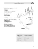 Предварительный просмотр 7 страницы Fakir AS PREMIUM 1108 T-CBC Instruction Manual