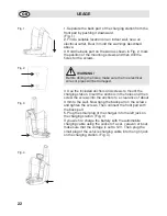 Предварительный просмотр 22 страницы Fakir AS PREMIUM 1108 T-CBC Instruction Manual