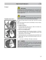 Предварительный просмотр 17 страницы Fakir Blue Line Instructions For Use Manual