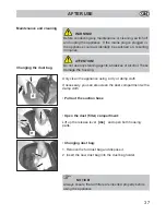 Предварительный просмотр 37 страницы Fakir Blue Line Instructions For Use Manual