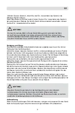 Preview for 9 page of Fakir CAFESTO User Manual