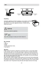 Preview for 18 page of Fakir CHAILA INOX User Manual