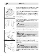 Предварительный просмотр 30 страницы Fakir CL 220 Dry Type Instruction Manual