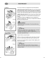 Предварительный просмотр 34 страницы Fakir CL 220 Dry Type Instruction Manual