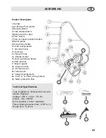 Предварительный просмотр 23 страницы Fakir COMMANDER 2400 Instruction Manual