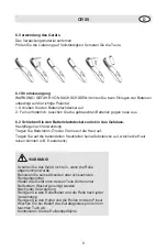 Preview for 9 page of Fakir CR 55 Operating Instructions Manual