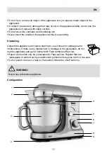 Preview for 17 page of Fakir CULINA CHEF Manual