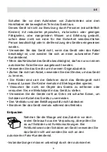 Preview for 9 page of Fakir CULINA CHEF User Manual