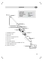 Предварительный просмотр 21 страницы Fakir DARKY 1600 Instruction Manual