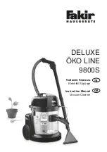 Предварительный просмотр 1 страницы Fakir Deluxe 9800S OKO Power Instruction Manual