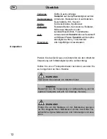 Preview for 12 page of Fakir DR 86 Instructions For Use Manual