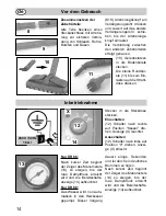 Preview for 14 page of Fakir DR 86 Instructions For Use Manual