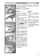 Preview for 17 page of Fakir DR 86 Instructions For Use Manual