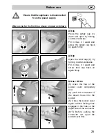 Preview for 25 page of Fakir DR 86 Instructions For Use Manual