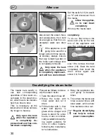 Preview for 30 page of Fakir DR 86 Instructions For Use Manual