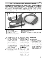 Preview for 43 page of Fakir DR 86 Instructions For Use Manual