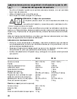 Preview for 46 page of Fakir DR 86 Instructions For Use Manual