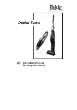 Preview for 23 page of Fakir Duplex Turbo Instructions For Use Manual