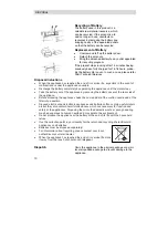 Preview for 32 page of Fakir Duplex Turbo Instructions For Use Manual