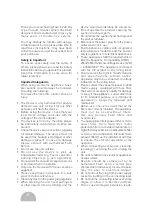 Предварительный просмотр 8 страницы Fakir E-240 Instruction Manual