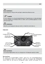 Предварительный просмотр 23 страницы Fakir FILTER PRO User Manual