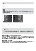 Предварительный просмотр 34 страницы Fakir Freelander BL 6050 User Manual