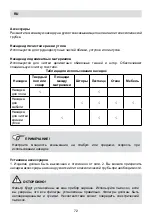 Предварительный просмотр 72 страницы Fakir Freelander BL 6050 User Manual