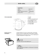 Preview for 6 page of Fakir GALAXY Instruction Manual