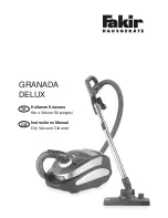 Fakir granada delux Instruction Manual предпросмотр