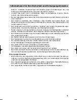 Preview for 5 page of Fakir Handy L Instructions For Use Manual