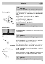 Предварительный просмотр 11 страницы Fakir HANS Instructions For Use Manual