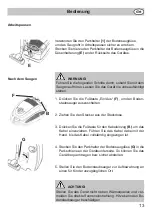 Предварительный просмотр 13 страницы Fakir HANS Instructions For Use Manual