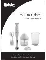 Fakir Harmony 550 Instruction Manual preview