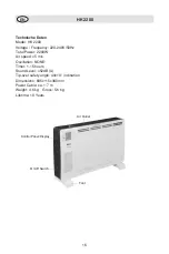 Предварительный просмотр 15 страницы Fakir HK 2200 Operation Manual