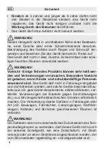 Preview for 6 page of Fakir Hobby  HL 600 Instructions For Use Manual