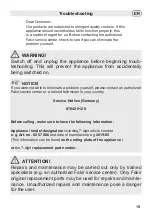 Preview for 43 page of Fakir Hobby  HL 600 Instructions For Use Manual