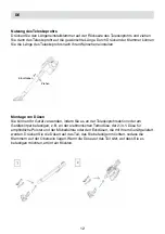 Предварительный просмотр 12 страницы Fakir HSA 800 XL Series User Manual