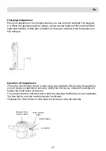 Предварительный просмотр 27 страницы Fakir HSA 800 XL Series User Manual