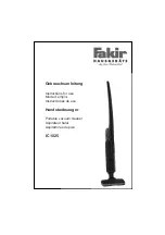 Предварительный просмотр 1 страницы Fakir IC 1025 Instructions For Use Manual