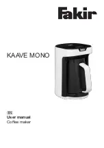 Предварительный просмотр 22 страницы Fakir KAAVE MONO User Manual