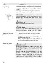 Предварительный просмотр 33 страницы Fakir KAAVE MONO User Manual