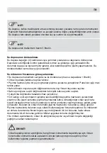 Preview for 47 page of Fakir KAAVE UNO PRO User Manual