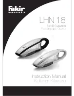 Предварительный просмотр 1 страницы Fakir LHN 18 Instruction Manual