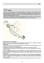 Предварительный просмотр 15 страницы Fakir MAXICLEAN User Manual